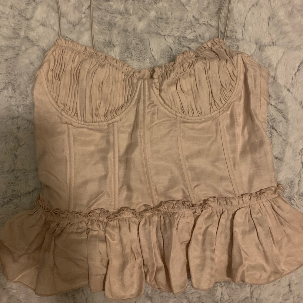 Textured Corset Top